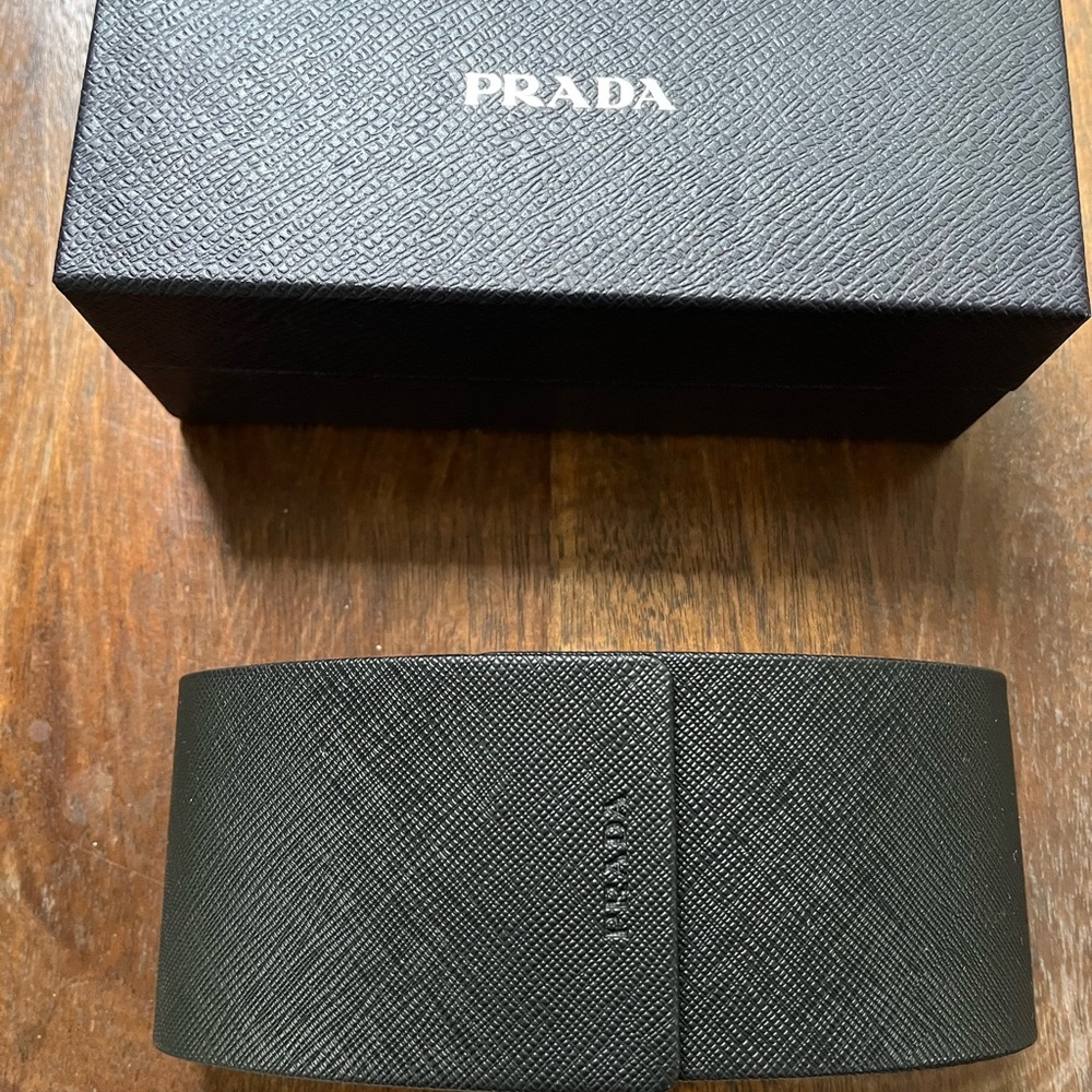 Prada Navy Geometric Sunglasses - Picture 4 of 6